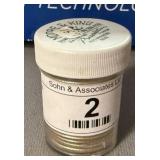 Eight 1967 UNC Kennedy Silver Half Dollars