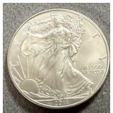 2011 ASE UNC Silver Dollar