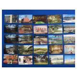 25 Vintage Mixed Postcard Lot: US & International
