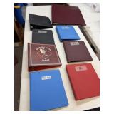 7 Binders and 1 Scrapbook