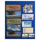 11 Vintage Postcards & Panoramic Collection