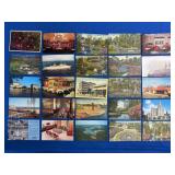 25 Vintage Travel & Destination Postcards