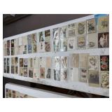 16 Binder Sleeves of Vintage Postcards
