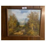 Oil on Canvas Painting