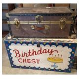Woolsey's Toy Store Birthday Chest & Old Trunk