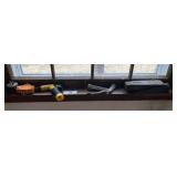 2 Wood Splitting Wedges & Miscellaneous