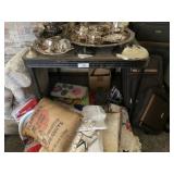 Vintage Card Table & 4 Chairs