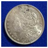 1921 Morgan Silver Dollar