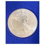 2013 UNC ASE $1 Silver Coin