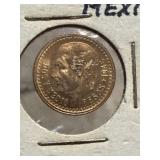 1945 $2.5 Gold Peso