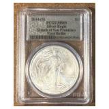 MS69 2014-S First Strike Silver Eagle