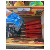 Power Built Nut Driver & Bag of Glue Sticks