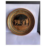 Vintage Egyptian Copper Raised Plated