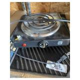 Lodge Cast Iron Griddle & Miscellaneous.