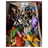Flat of Vintage Toys