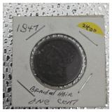 1847 Large Cent