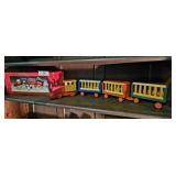 Wooden Train Box