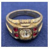 Men's Large Solitaire Ring
