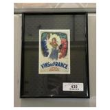 Framed Wine Artwork