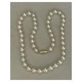 Hand Knotted Vintage Pearl Necklace