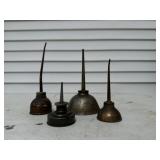 4 Oil Cans