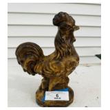 Cast Iron Rooster Doorstop