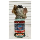 Beam Figural Bourbon Whiskey Bottle