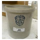 UHL Acornwares Stoneware Crock Jar