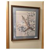 2 Framed Bird Prints