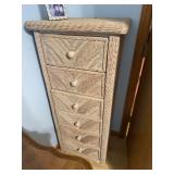 Vintage Chair & Wicker Lingerie Chest