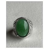 Estate Men's Jade Ring