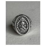 Vintage Men's Crest Ring
