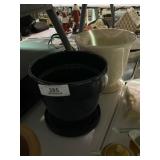 2 Glazed Planters