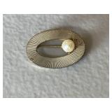 MCM Pearl Brooch