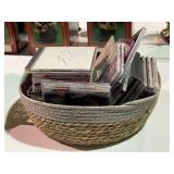 Basket of CD's