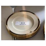 4 Lenox Hancock 6' Plates