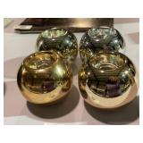 Glass Candleholders