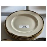 4 Lenox Hancock 12' Plates