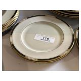 2 Lenox Hancock 8' Plates