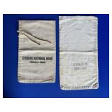 3 Cloth Bank Bags