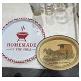 2 Serving Trays