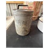 Vintage Metal Tin & Lid