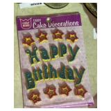 Vintage Happy Birthday Candles