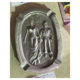 Vintage Metal Ashtray