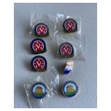 Lot of Collectible Vincennes Anniversary Pins