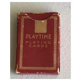 Vintage Small Playtime Playing Cards