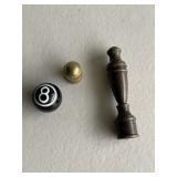 3 Various Lamp Toppers