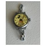 Vintage Mickey Mouse Ingersoll Watch