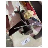 Vintage Hanging Plane & Parachuter