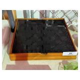 Glass Top Checker / Chess Set